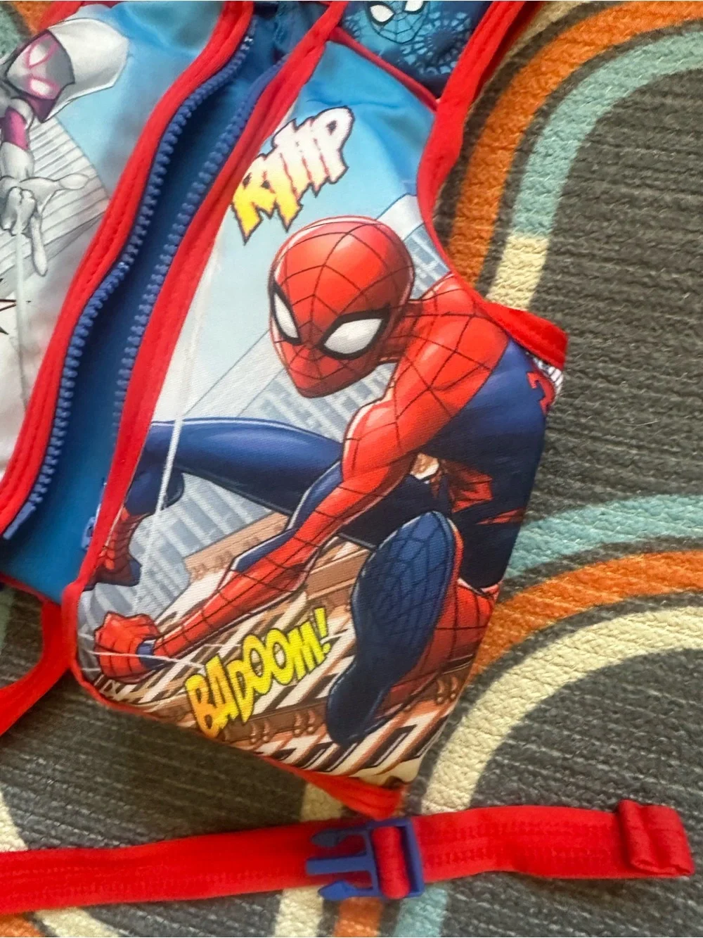 Kids Spiderman Swim Vest